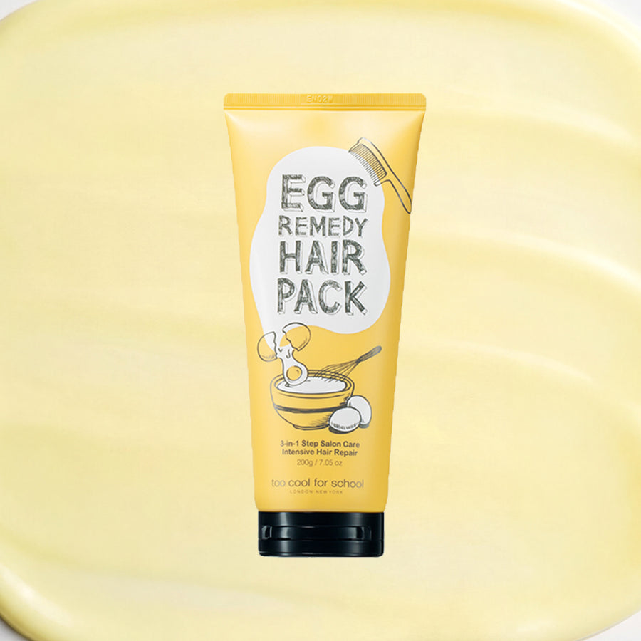 トゥークールフォースクール エッグ レメディ ヘアパック 200g (3 Pack)