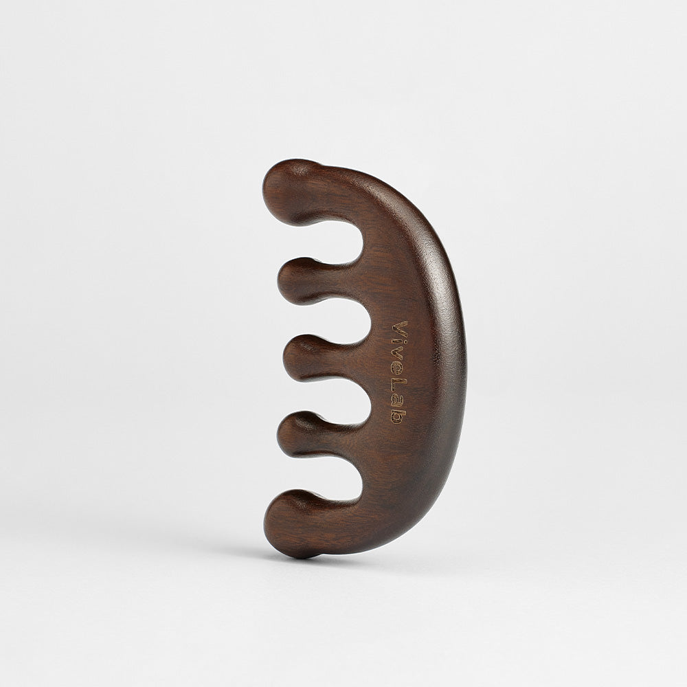 VIVELAB Scalp Care Wood Gua Sha - Korean gua sha