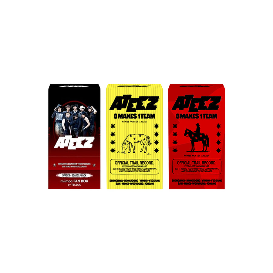 ANITEEZ Collectible Trading Cards — ATEEZ