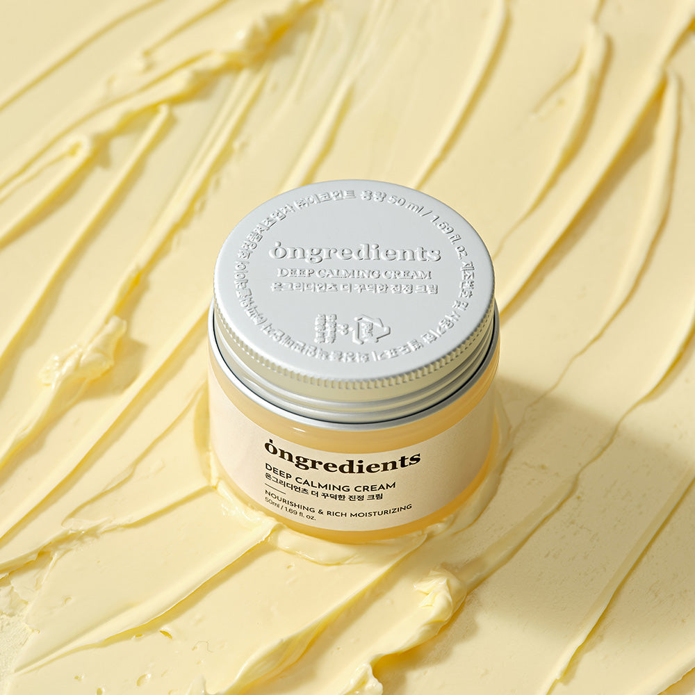 ONGREDIENTS Deep Calming Cream - Korean face cream