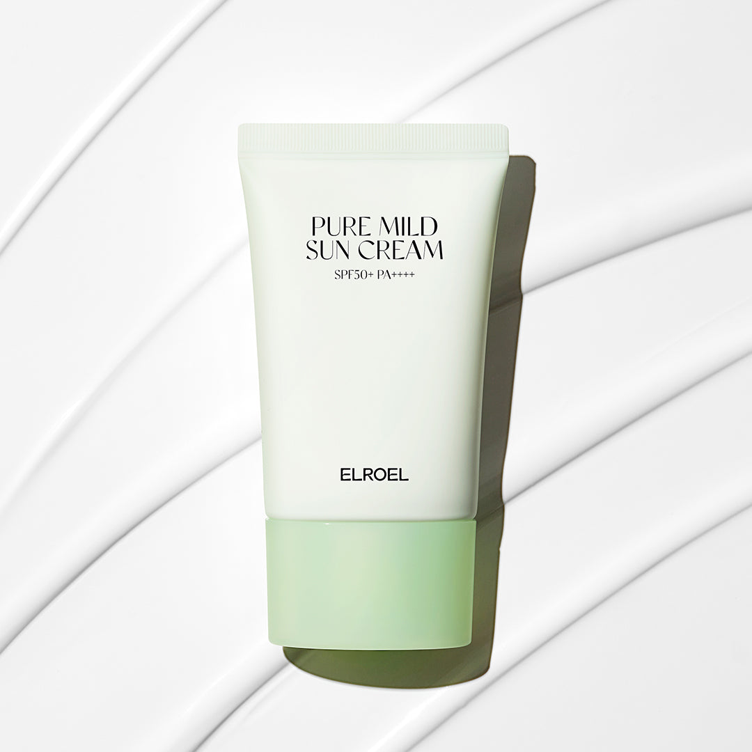 ELROEL Pure Mild Sun Cream & No Sebum Big Sun Stick Set - Korean sun care set