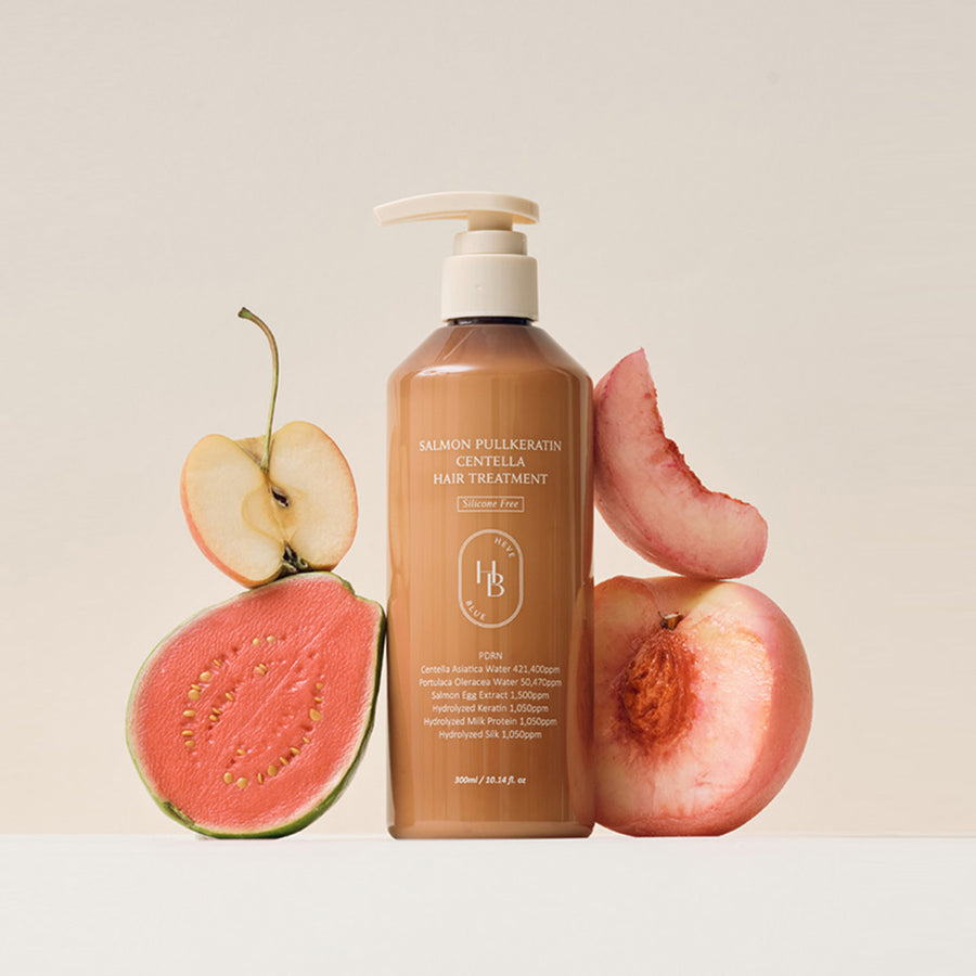 HEVEBLUE Salmon Fullkeratin Centella Hair Treatment