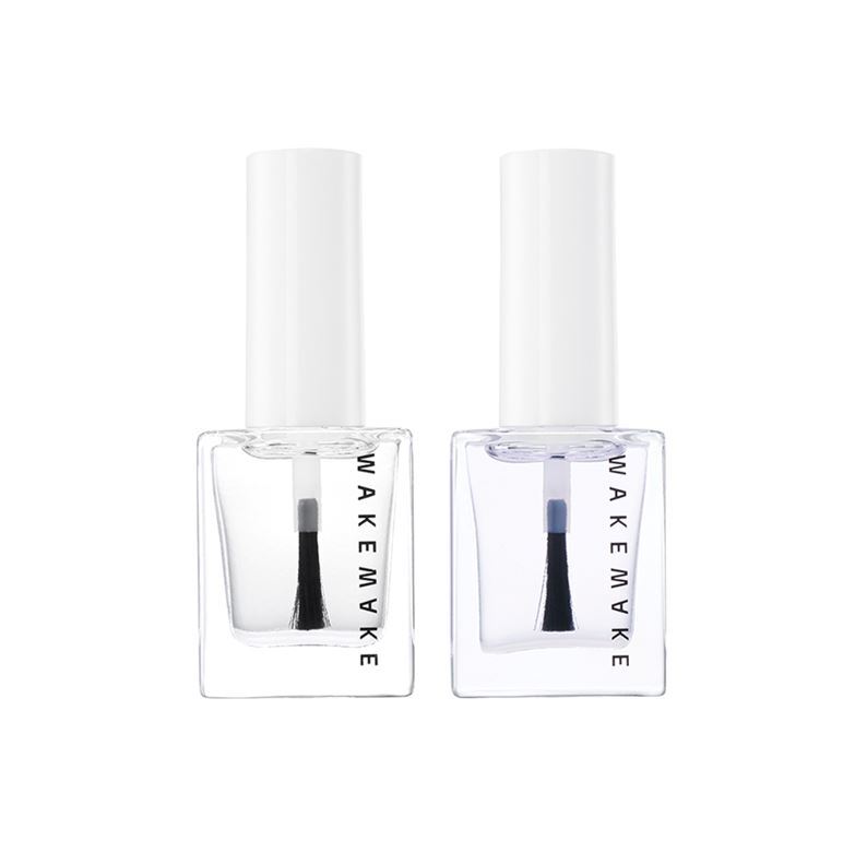WAKEMAKE Nail Gun Top & Base Coat Duo