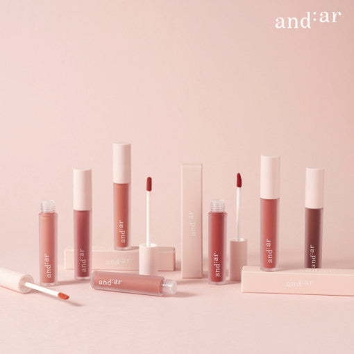 AND:AR Matte Lip Color Velvet Tint | Kool Seoul