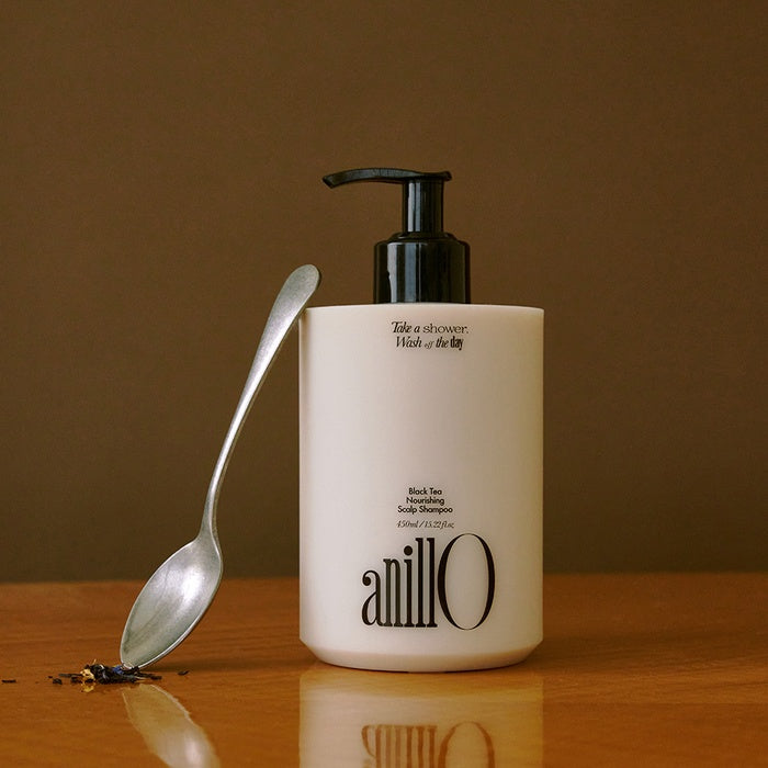 ANILLO Black Tea Nourishing Scalp Shampoo 450ml | Kool Seoul