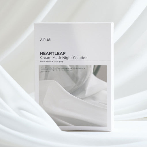 ANUA Heartleaf Cream Mask Night Solution | Kool Seoul