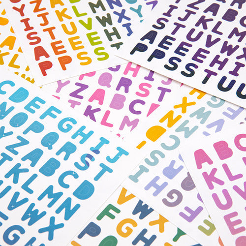 ARDIUM My Color Alphabet Stickers | Kool Seoul