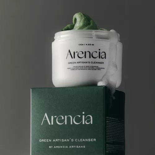 ARENCIA Green Artisan Cleanser Rice Soap 120g disponible sur Ma petite Coree, ton Eshop 100% K-beauty en direct de Seoul