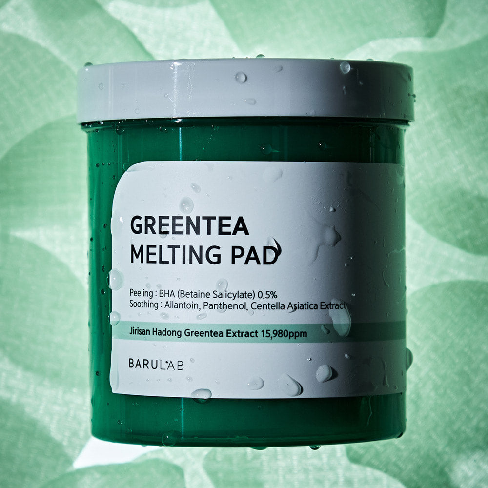 BARULAB Green Tea Melting Pad disponible sur Ma petite Coree, ton Eshop 100% K-beauty en direct de Seoul