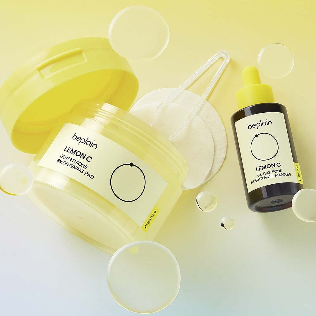 BEPLAIN Lemon Seed Glutathione Whitenning Pads 70 Sheets