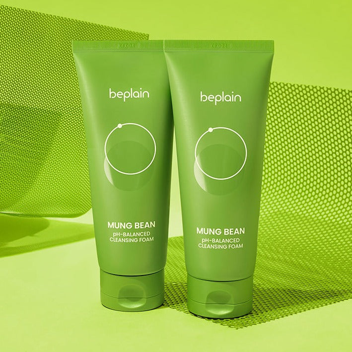 BEPLAIN Mung Bean pH-Balance Cleansing Foam | Kool Seoul