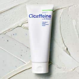 BE.READY Cicaffeine Trouble reset Cleansing Foam 150ml - Gentleman Korea product image of white tube on textured background