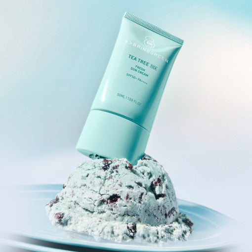 BRINGGREEN Teatree Cica Fresh Sun Cream 50ml | Kool Seoul