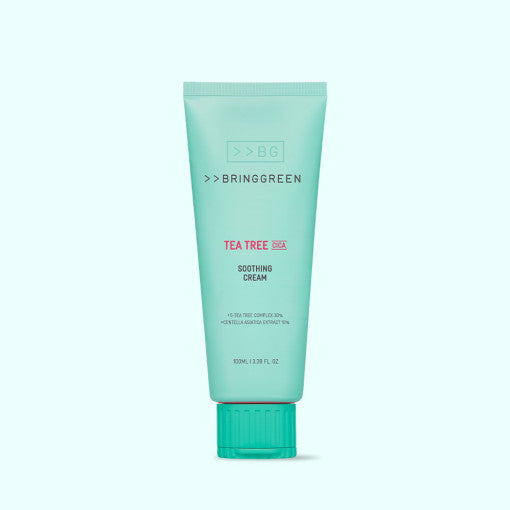 BRINGGREEN Teatree Cica Soothing Cream Plus 100ml | Kool Seoul