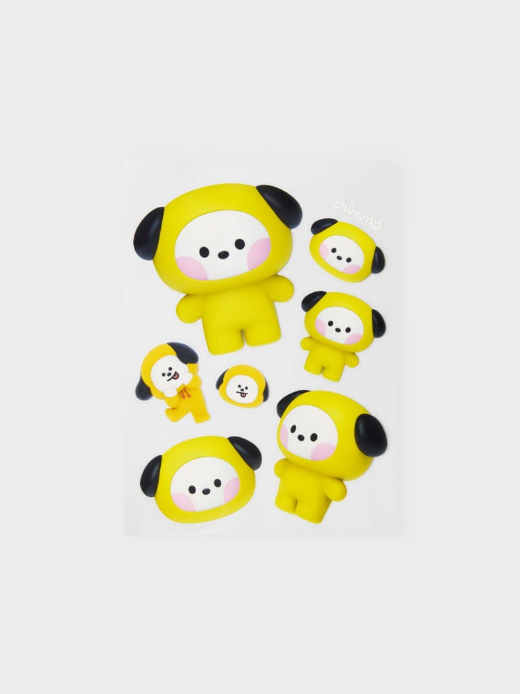 BT21 チミー リムーバブルステッカー ビッグ&タイニーエディション