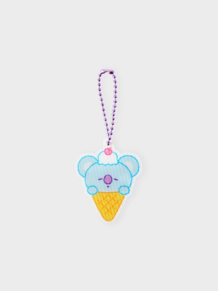 BT21 コヤ レンチキュラー3Dキーホルダー オンザクラウドエディション