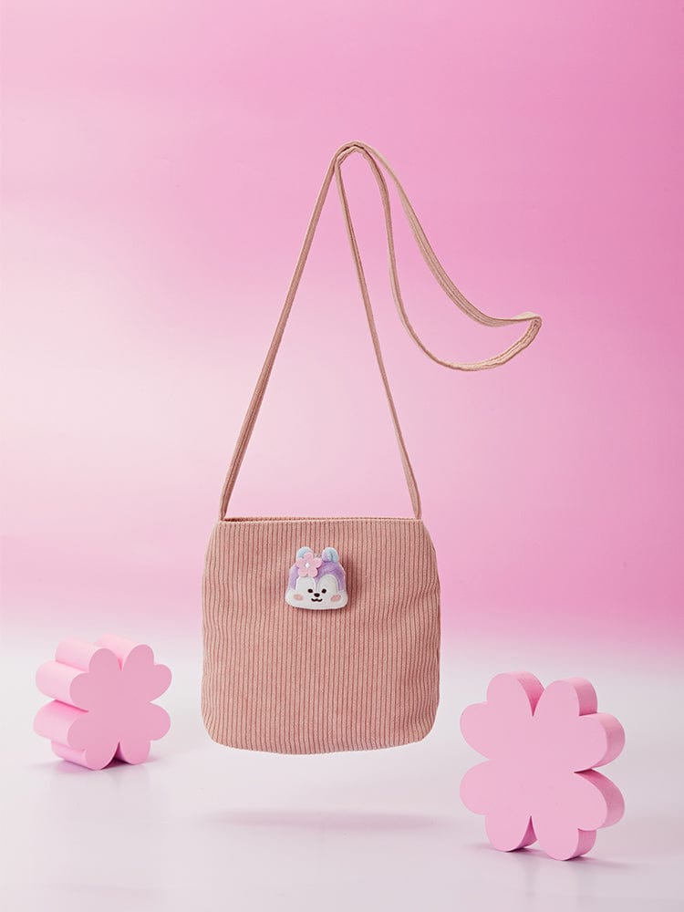 BT21 MANG MINI CORDUROY CROSSBODY BAG SPRING DAYS