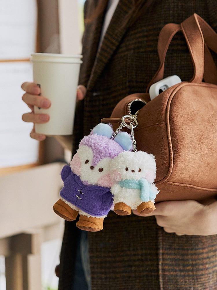 BT21 マン ミニニドール キーホルダーブーツエディション