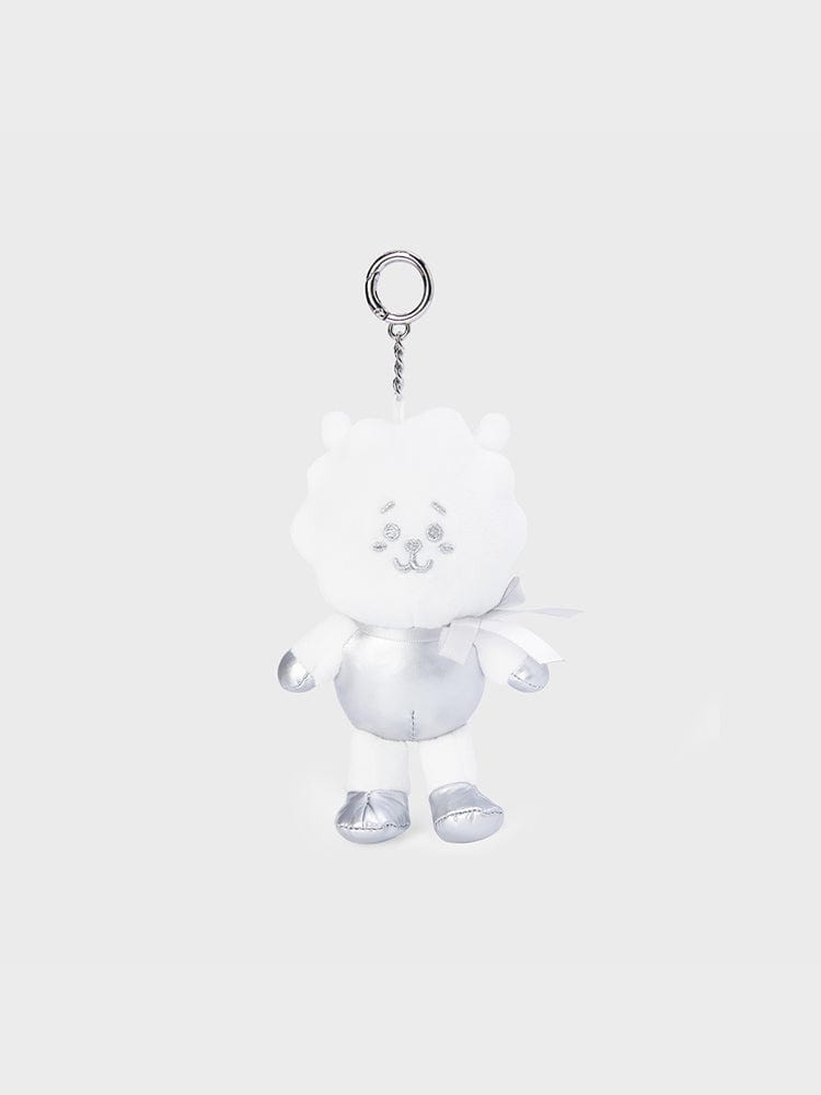 BT21 RJ ぬいぐるみキーホルダー シルバーエディション