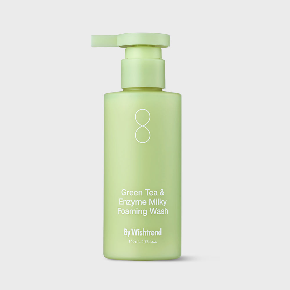 BY WISHTREND Green Tea & Enzyme Milky Foaming Wash 140ml | Kool Seoul