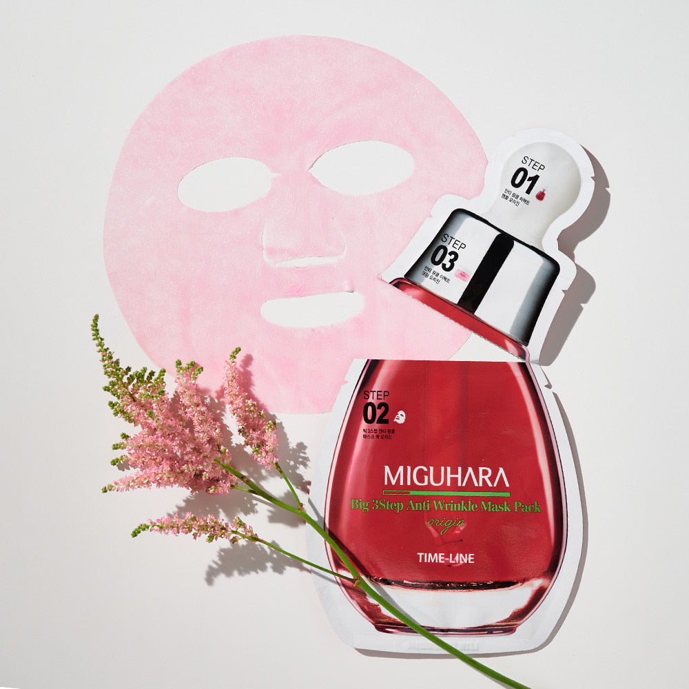 MIGUHARA Big 3Step Anti Wrinkle Mask Origin | Kool Seoul