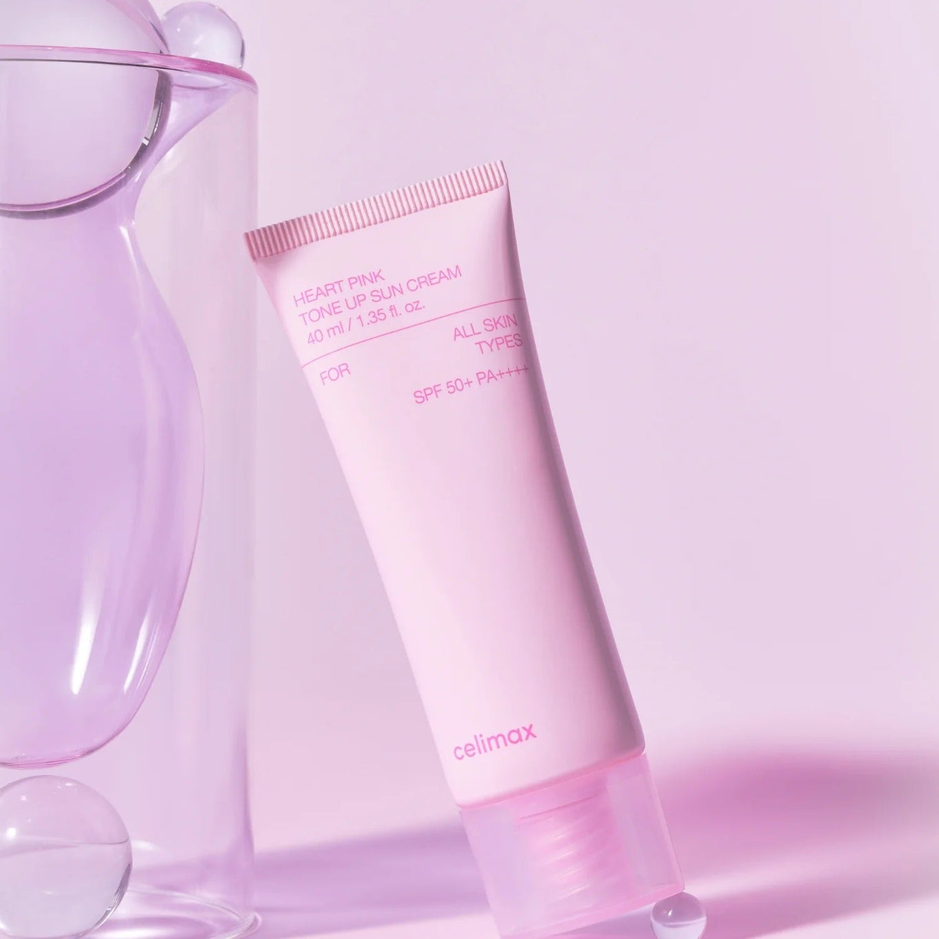 CELIMAX Heart Pink Tone-up Sun Cream 40ml