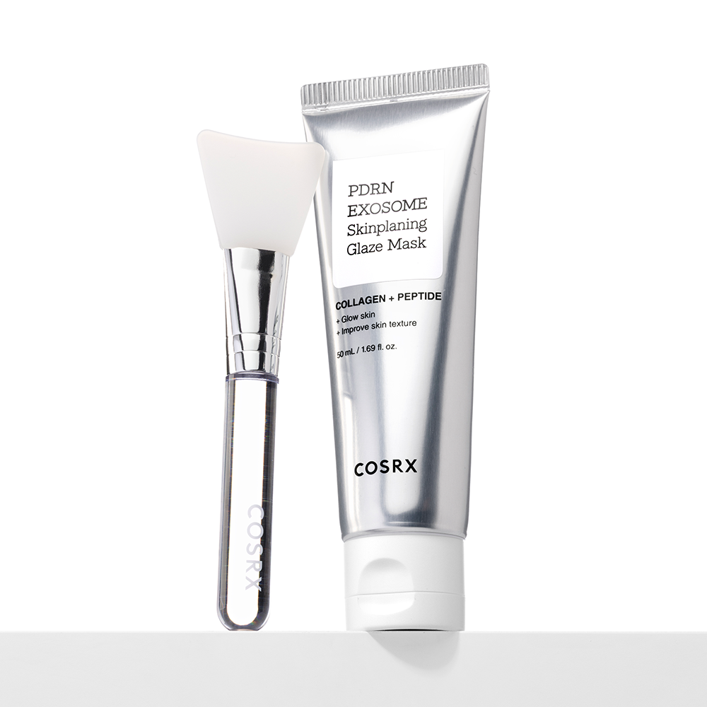 COSRX PDRN Exosome Skin Planning Glaze Mask with applicator and tube packaging