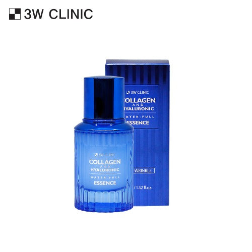 3W CLINIC Collagen And Hyaluronic Water-Full Essence 45ml | Kool Seoul