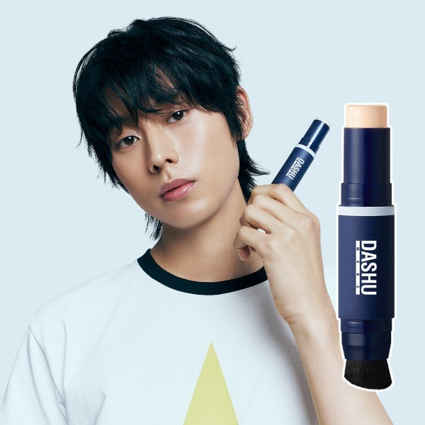 DASHU Men's Multi-Cover Stick Foundation on Korean gentleman model, Gentleman Korea product image