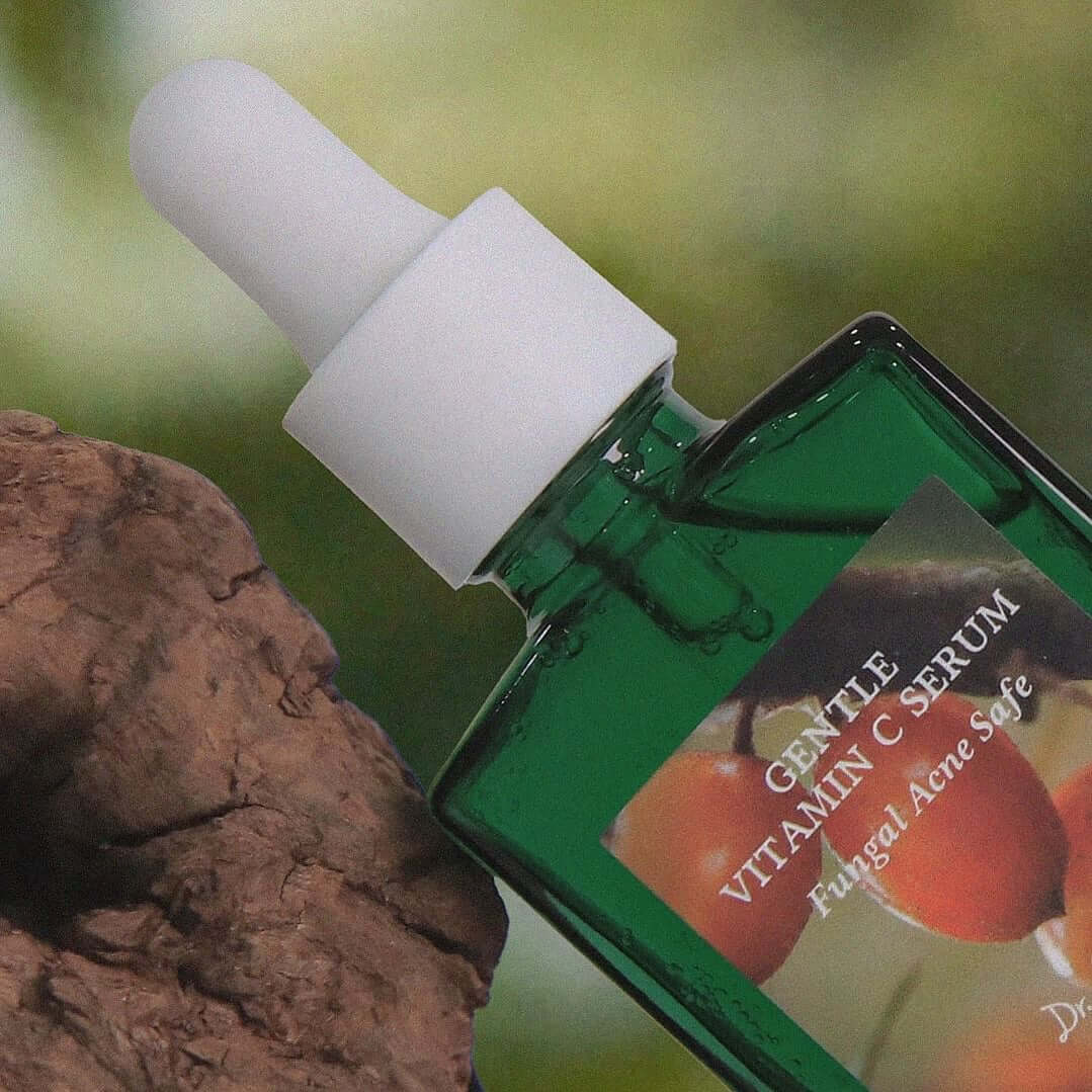 DR.ALTHEA Gentle Vitamin Serum 30ml with dropper and natural background