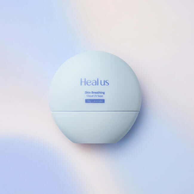 DR.G Breath Cloud UV Base SPF50 PA++++ in a sleek round container, providing superior sun protection and smooth skin application.