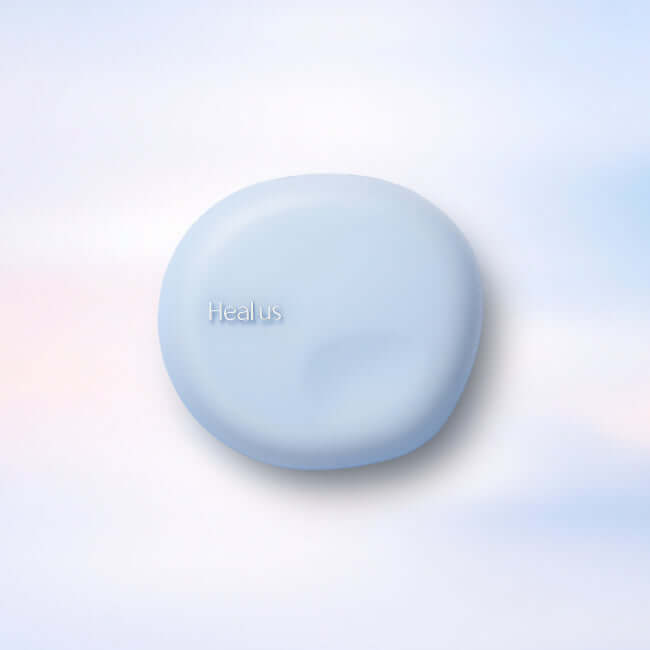 DR.G Breath Cushion Cloud SPF50 PA+++ compact on a pastel background, emphasizing beauty and skincare benefits.