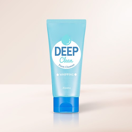 A'PIEU Deep Clean Foam Cleanser Whipping 130ml | Kool Seoul