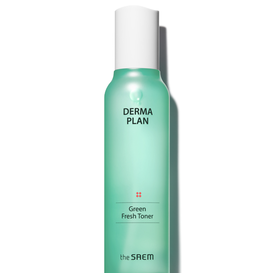 THE SAEM Derma Plan Green Fresh Toner 155ml | Kool Seoul