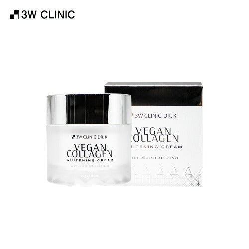 3W CLINIC Dr.K Vegan Collagen Whitening Cream 55g | Kool Seoul