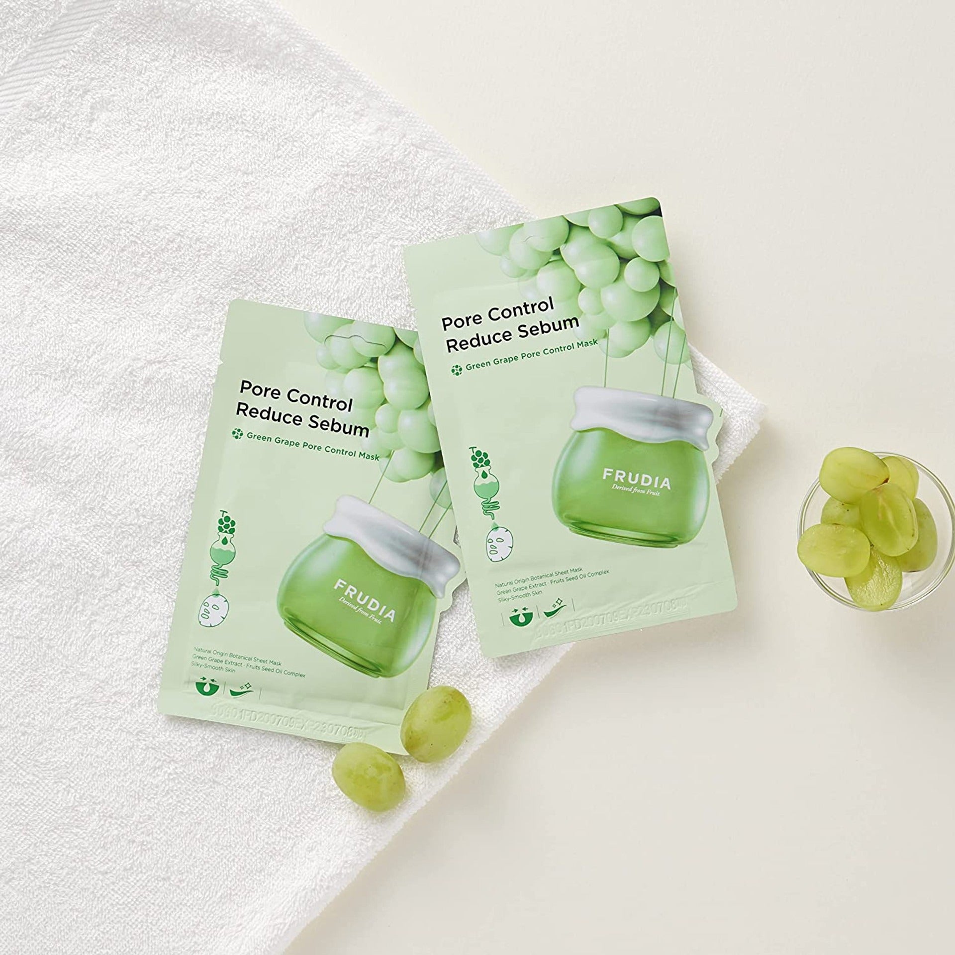 FRUDIA Green Grape Pore Control Mask 10ea