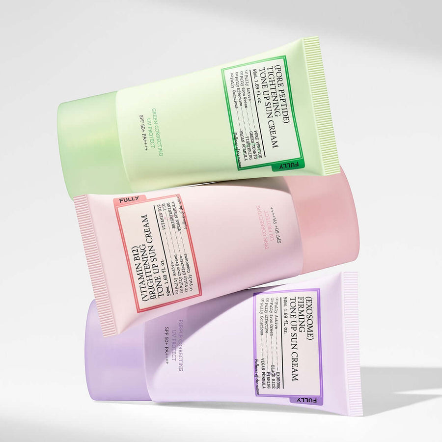 Fully Tone-Up Sunscreen 3-Piece Set