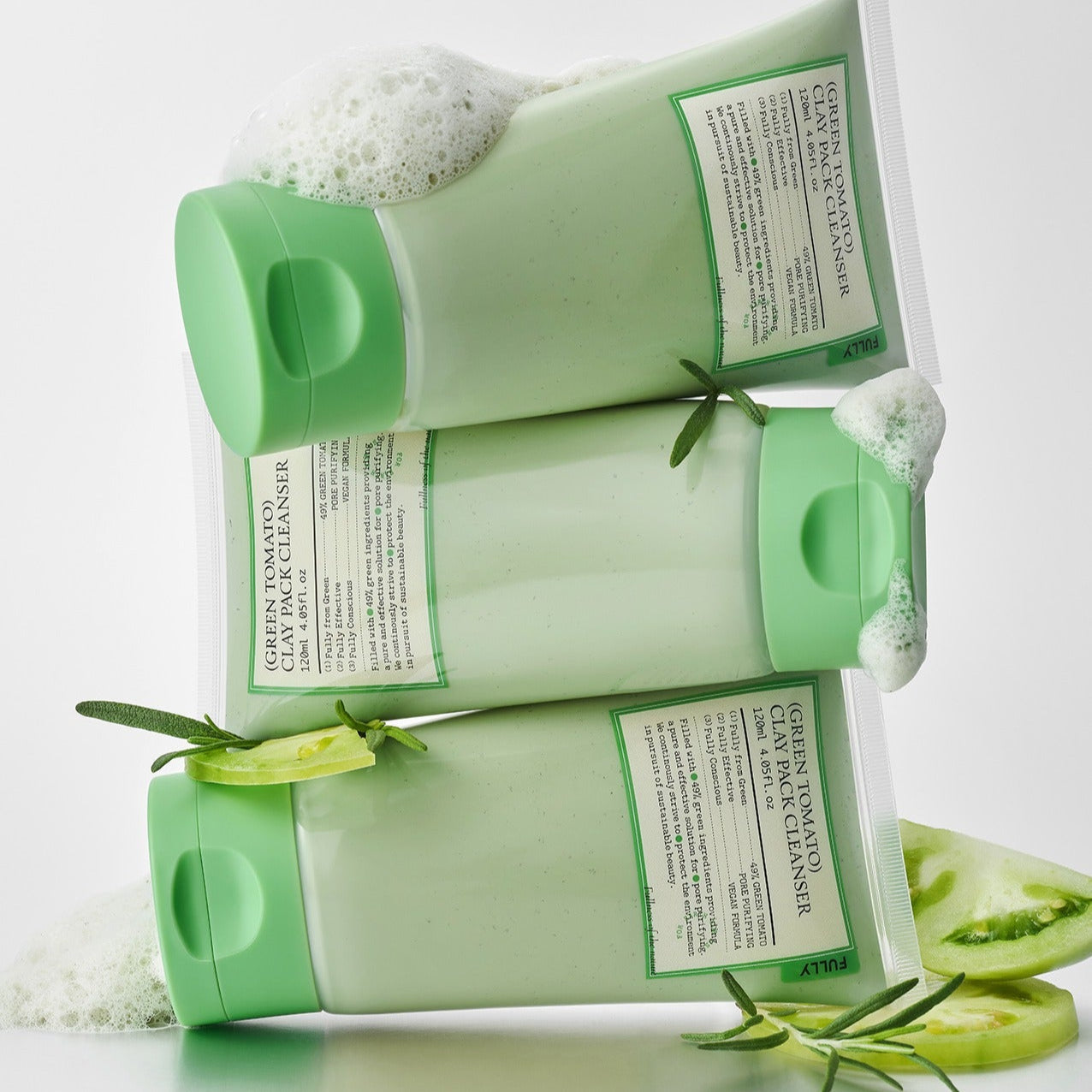 FULLY  Green Tomato Clay Pack Cleanser 120ml
