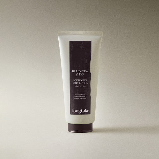 LONGTAKE Black Tea & Fig Softening Body Lotion 200ml | Kool Seoul