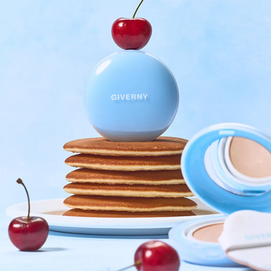 GIVERNY 密着カバー クッション 15g x 2 (本品+リフィル) (SPF40 PA++)