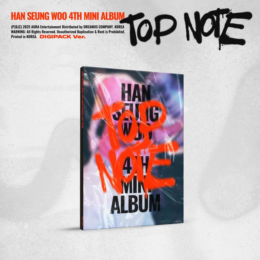 Han Seung Woo - 4th Mini Album_top Note (デジパックVer.) - Kpopアルバム
