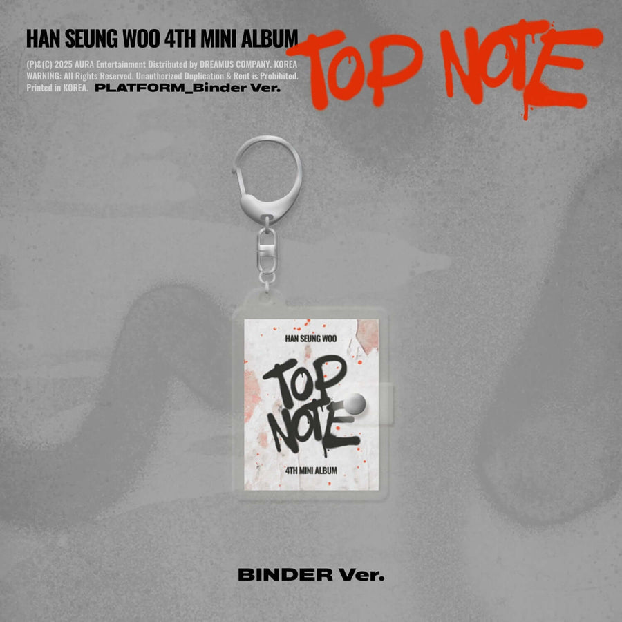 Han Seung Woo - 4th Mini Album_top Note (プラットフォームバインダーVer.) - Kpopアルバム