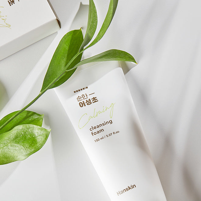 HANSKIN Soonhan Houttuynia Calming Cleansing Foam 150ml | Kool Seoul