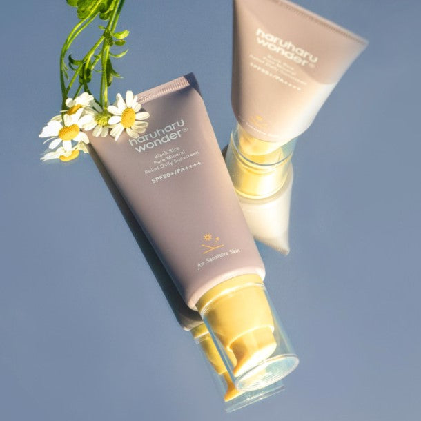HARUHARU Black ie Pure Mineral Relief Daily Sunscreen 50ml | Kool Seoul