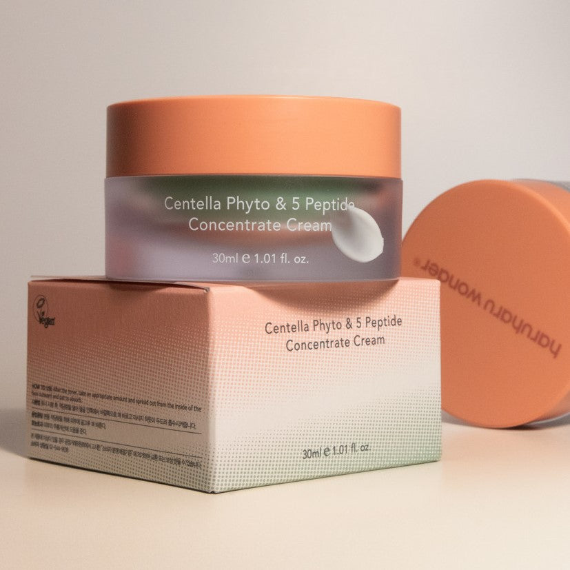 HARUHARU Centella Phyto & 5 Peptide Concentrate Cream 30ml | Kool Seoul