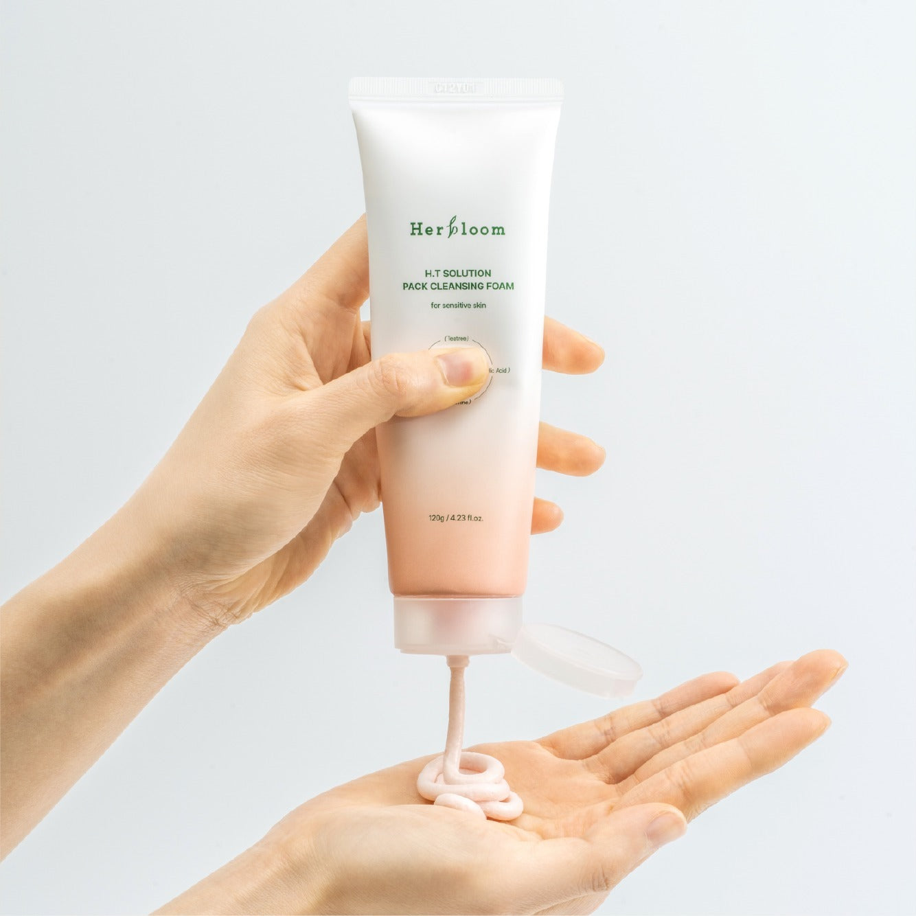 HERBLOOM  H.T Solution Pack Cleansing Foam 120g