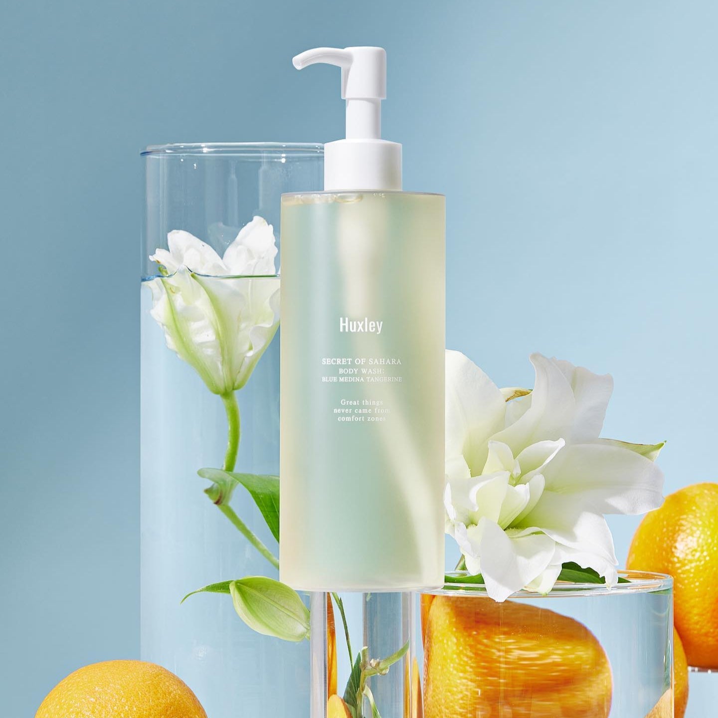 HUXLEY Body Wash Blue Medina Tangerine disponible sur Ma petite Coree, ton Eshop 100% K-beauty en direct de Seoul