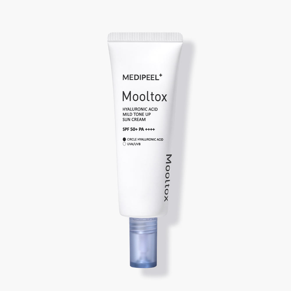 MEDIPEEL Hyaluronic Acid Layer Mooltox Mild Tone Up Sun Cream 50g | Kool Seoul