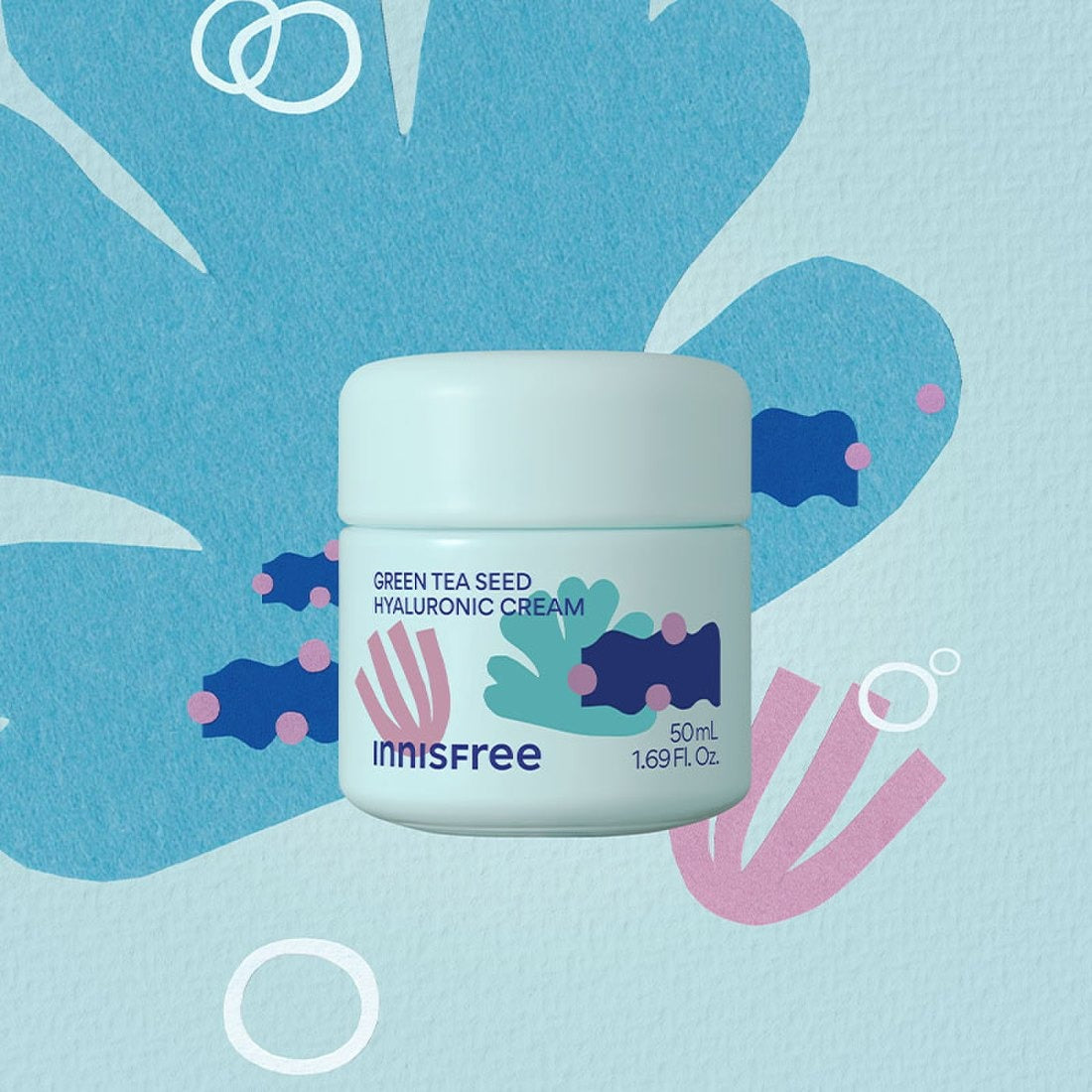 INNISFREE Green Tea Seed Hyaluronic Acid Cream 50ml