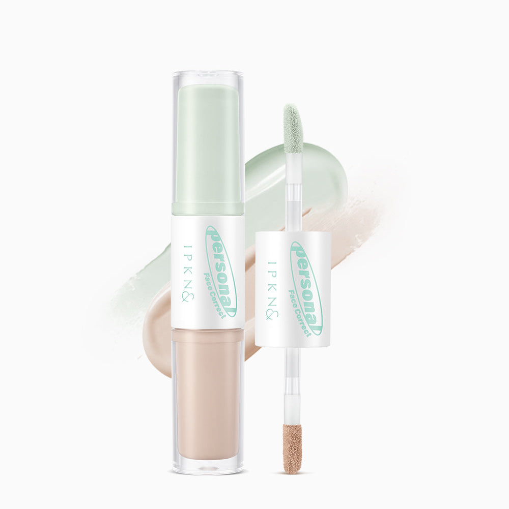IPNK Personal Tone Correcting Concealer Duo (Green) disponible sur Ma petite Coree, ton Eshop 100% K-beauty en direct de Seoul